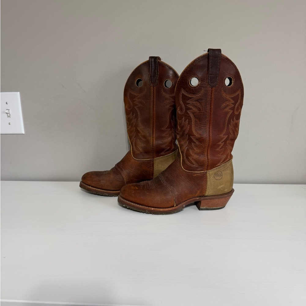 Double H  Leather Cowboy Boots